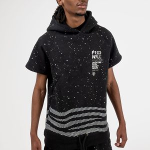 Night Stripe Hoodie & Shorts